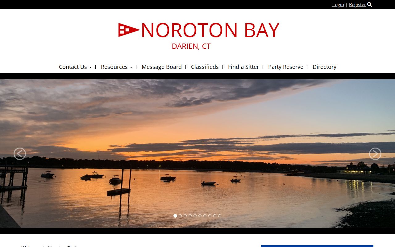 Darien neighbors Noroton Bay association context