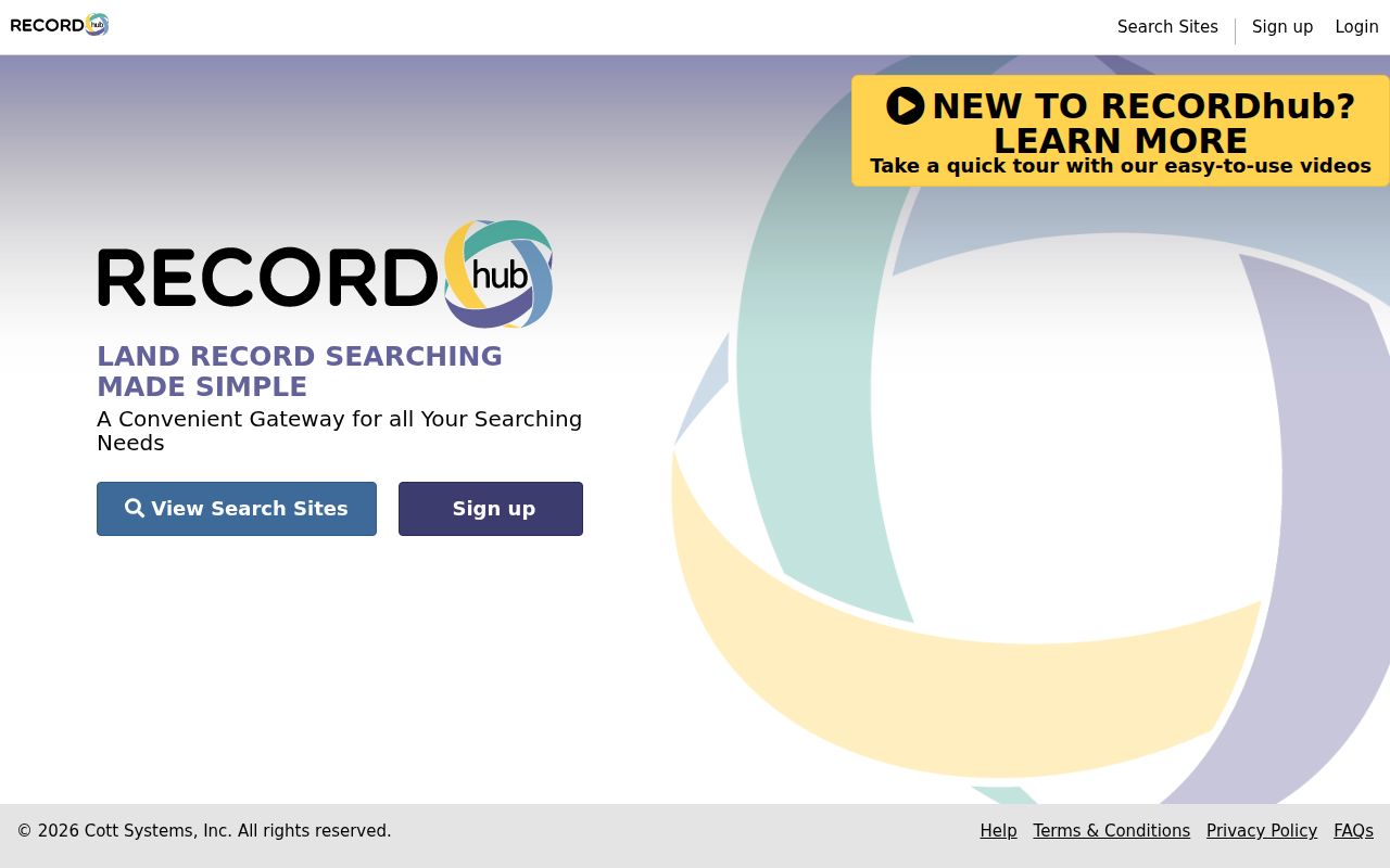 Darien street directory RecordHub deed index search